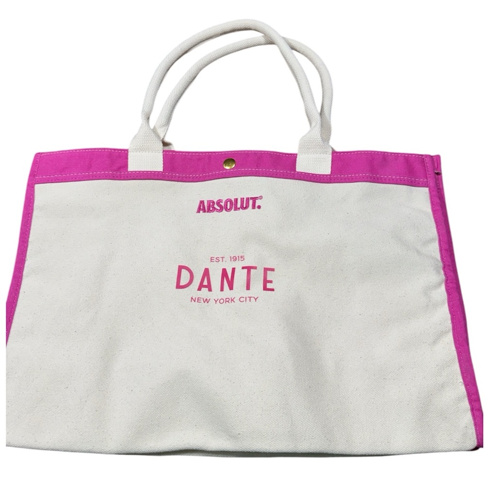 ABSOLUT DANTE CANVAS TOTE BAG